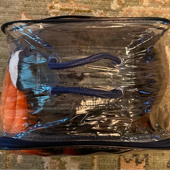 Cleveland Browns Northwest Royal Plush Raschel Size 60 X 80 Blanket Brown Orange - Picture 4 of 4